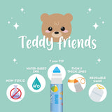 Set de 12 Feutres. Teddy Friends