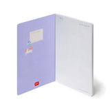 Cahier pages blanches. Format A5. Licorne