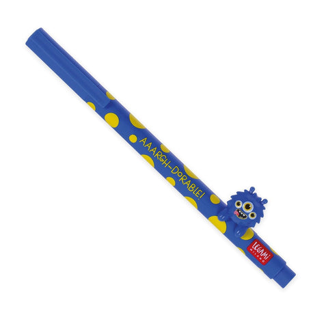 Stylo à encore gel avec animal décoratif monstre