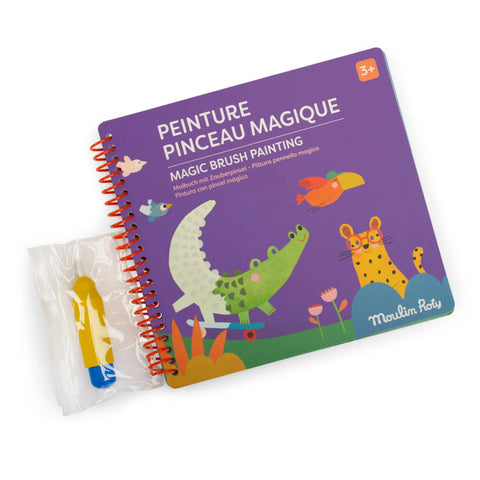 Peinture pinceau magique