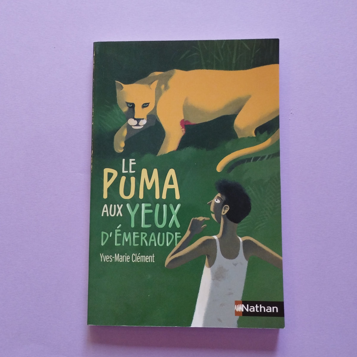 Le Puma aux yeux d emeraude Librairie William Crocodile