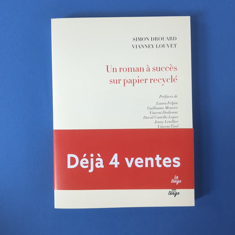 Un roman à succès sur papier recyclé