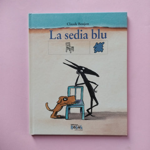 I libri in simboli. La sedia blu