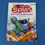 Je lis avec Splat.  Splat adore la fête foraine