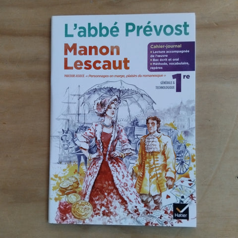 Cahier-journal Manon Lescaut 1ère