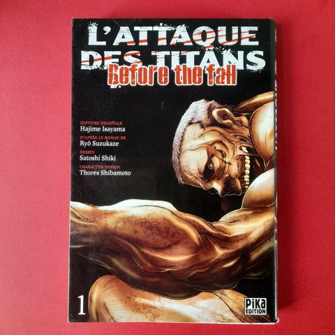 L'Attaque des Titans - Before the Fall. 01