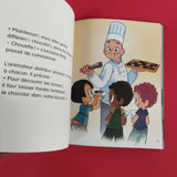Je suis en CP. Niveau 3. A la chocolaterie