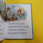 Martine et les lapins du jardin