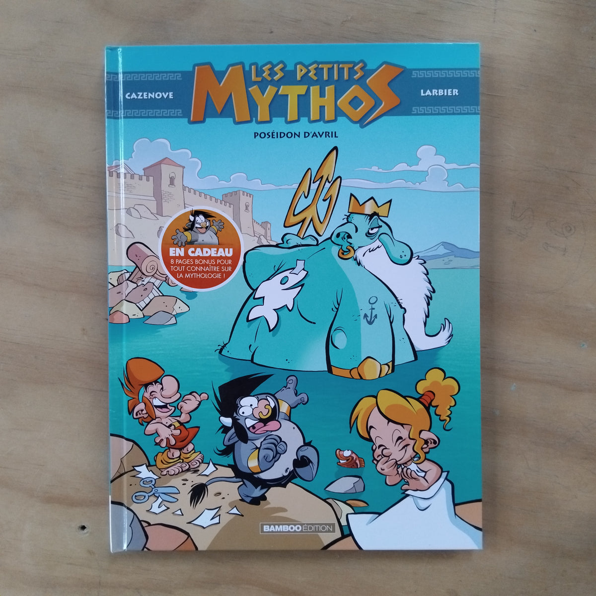 Les Petits Mythos. 04. Poséidon d'Avril - Librairie William Crocodile