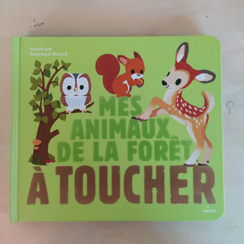 Mes animaux de la forêt à toucher