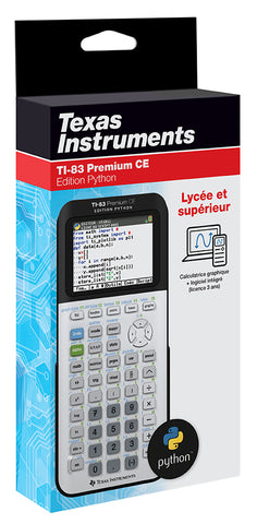 Calculatrice TI-83 Premium CE Edition Python