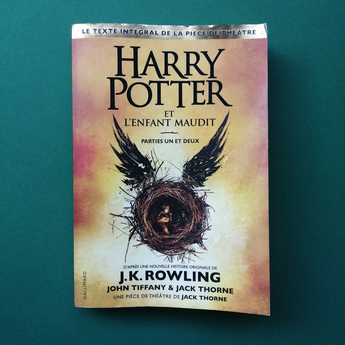 Livre Harry Potter et l'enfant maudit - J.K ROWLING