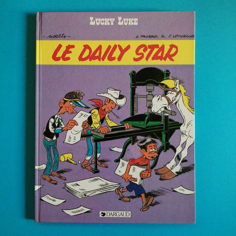 Lucky Luke. Le Daily Star. E.O.