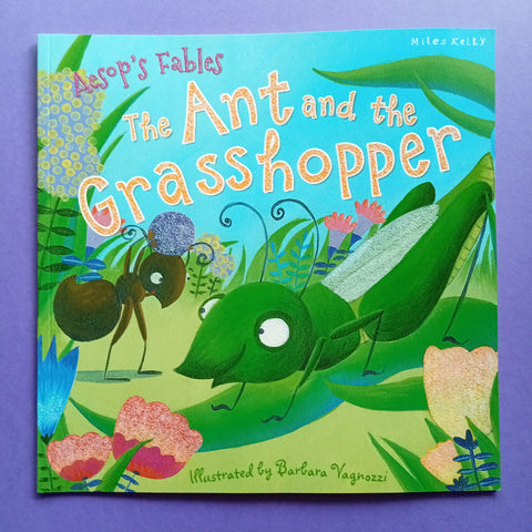 Aesop's fables. The Ant and the Grasshopper