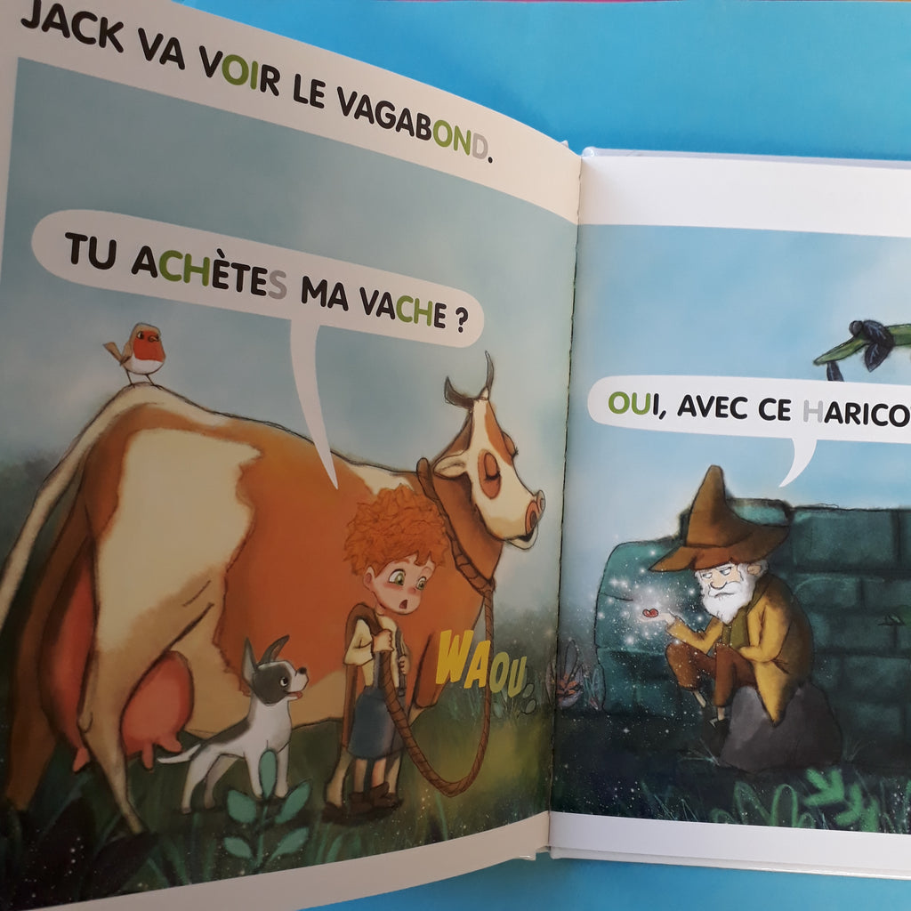 Jack et le haricot : Céline Alvarez - * - Romans pour enfants dès 9 ans -  Livres pour enfants dès 9 ans