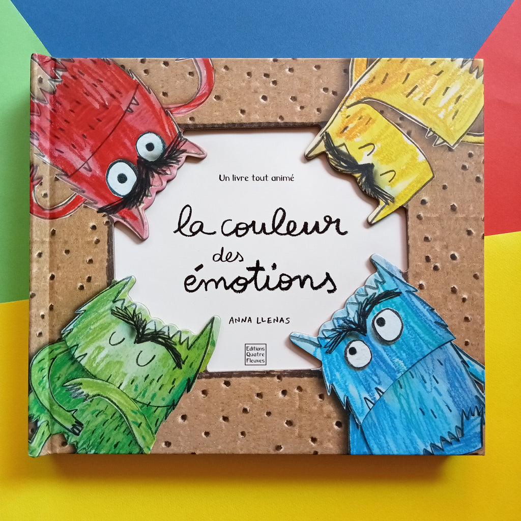  La couleur des émotions - Un livre tout animé - Llenas, Anna -  Livres