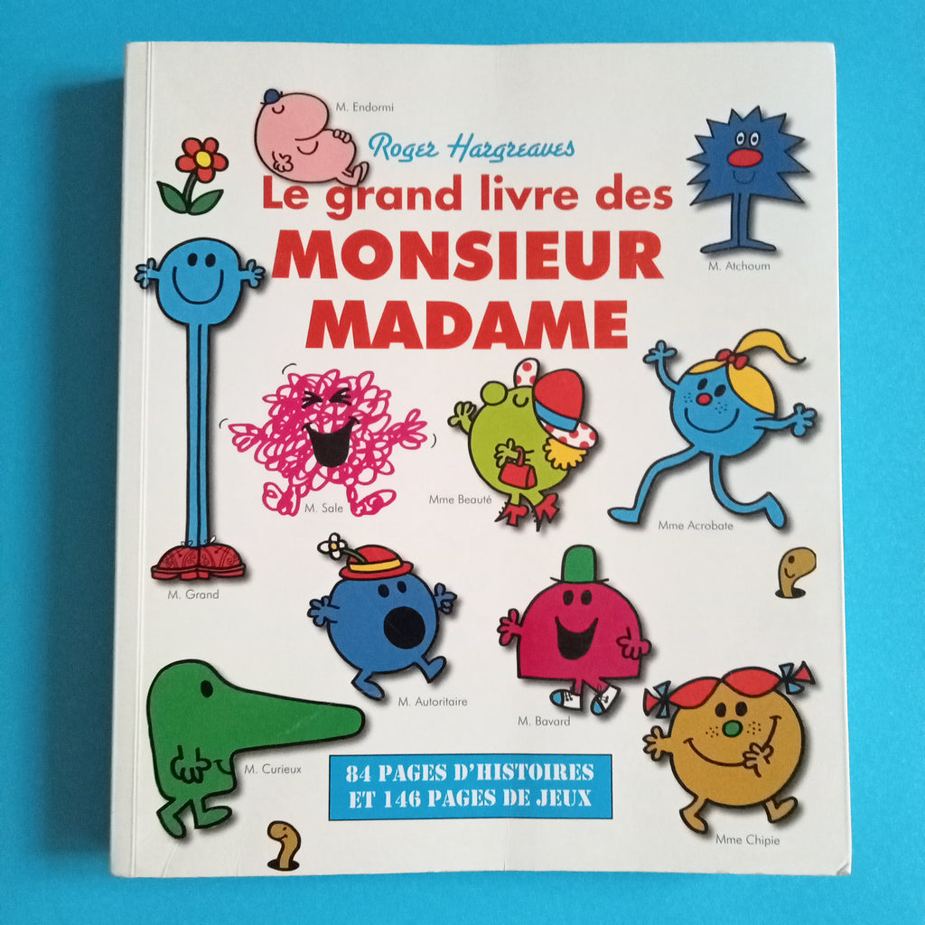 Monsieur Madame - Mon livre magnets - Roger Hargreaves - Librairie  L'Armitière