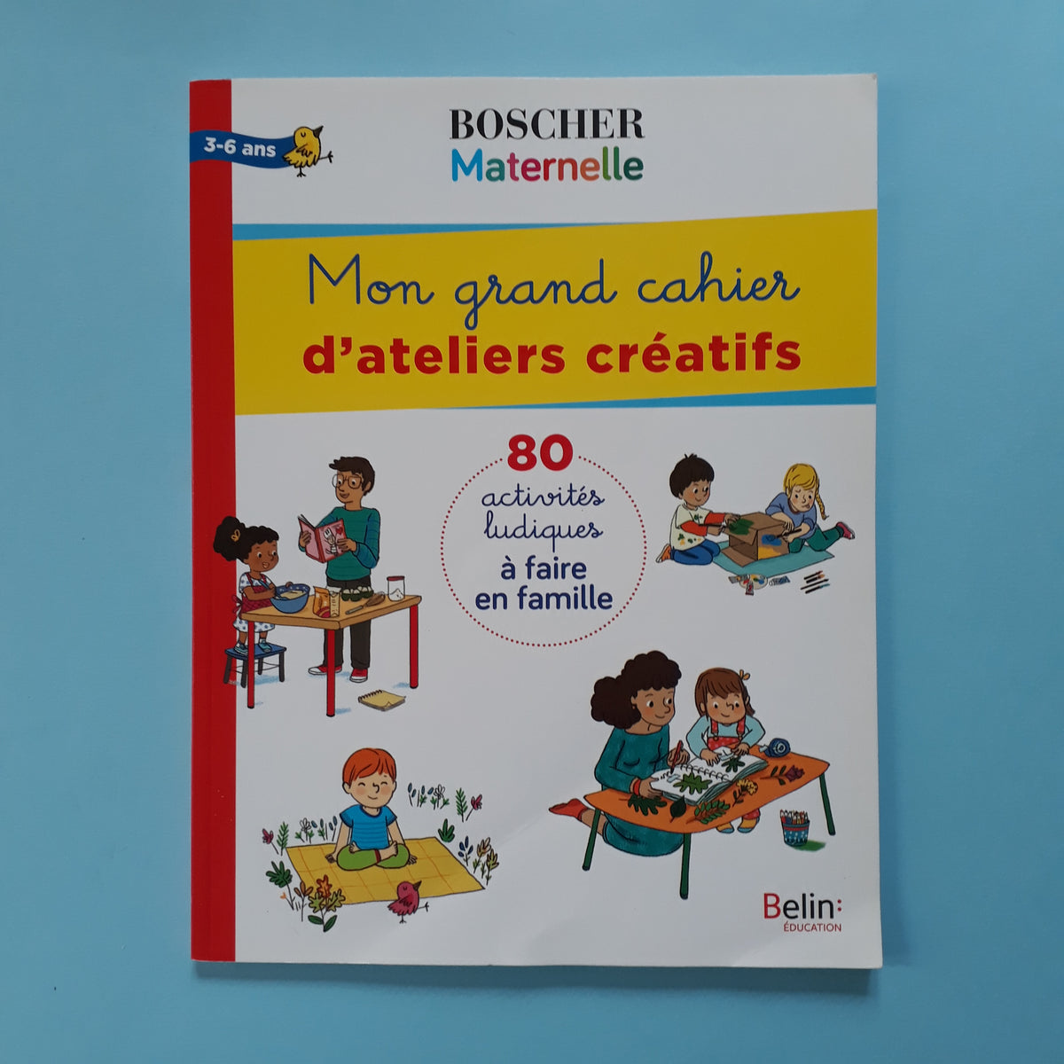 Page De Garde Cahier Mon Trésor De Mots Mon grand cahier d'ateliers créatifs – Librairie William Crocodile