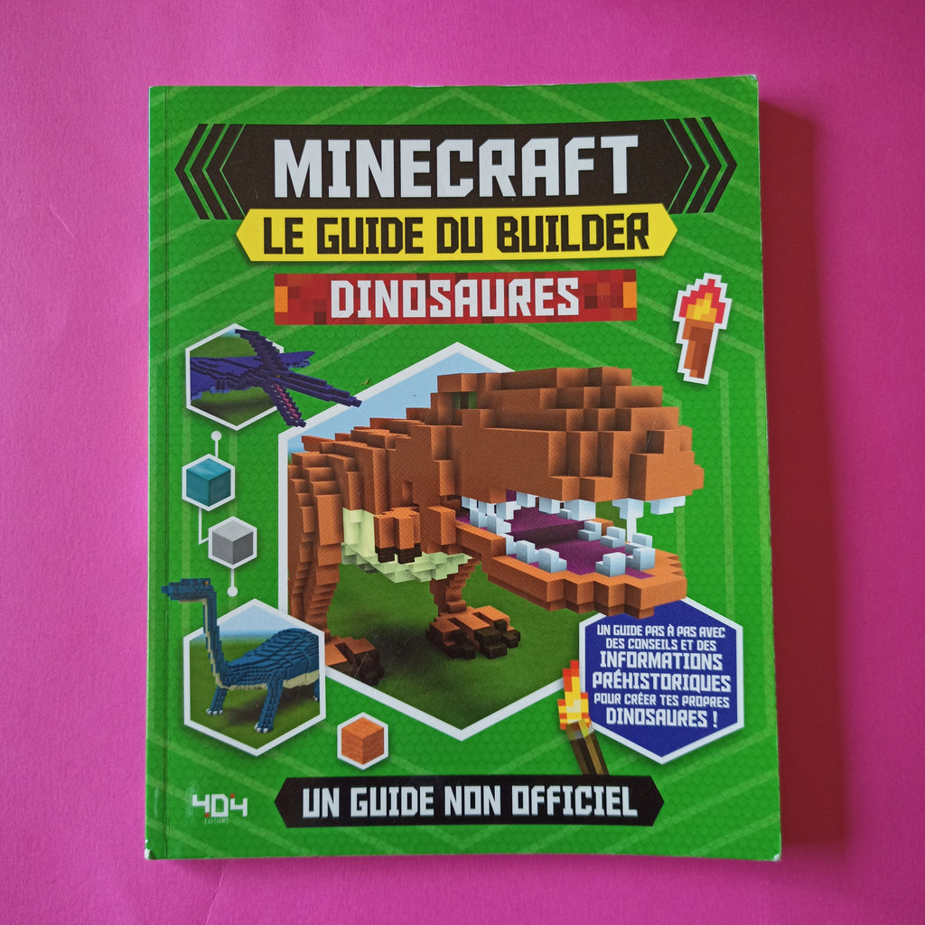 Minecraft Le Guide Du Builder Dinosaures Librairie William Crocodile 