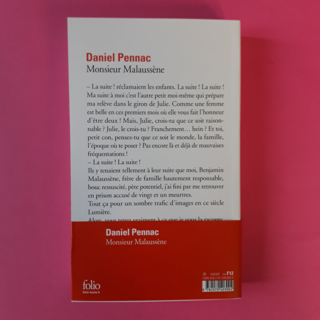 Monsieur Malaussène Librairie William Crocodile