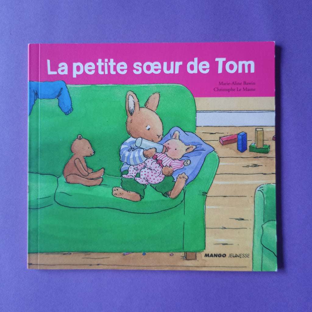 WAWSAM Little Sister Body Bébé Fille - Body Manches Courtes Petite Sœur Dinosaure Rose