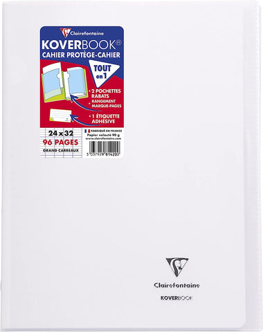 Cahier Koverbook 96 pages Seyès 240x320