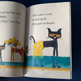 Pete the Cat. Pete at the beach