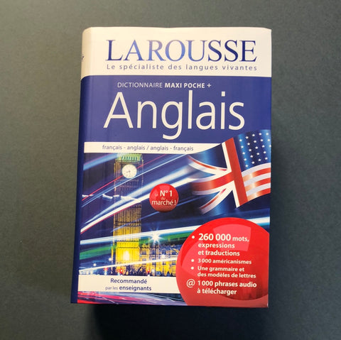 Dictionnaire Larousse maxi poche plus Anglais