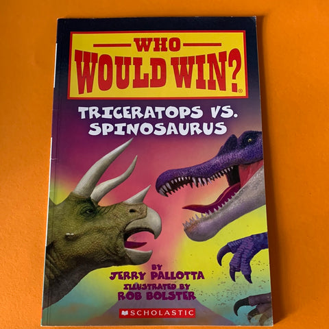 Who would win?.16. Triceratops vs. Spinosaurus
