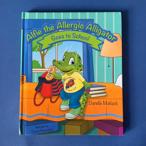 Alfie l'alligatore allergico. Andare a scuola