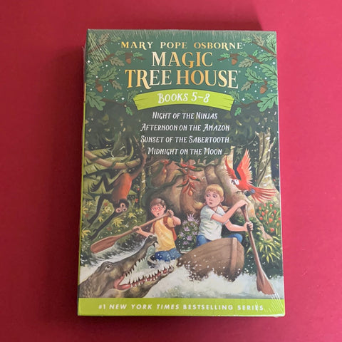 Magic tree house books. 5 to 8 books